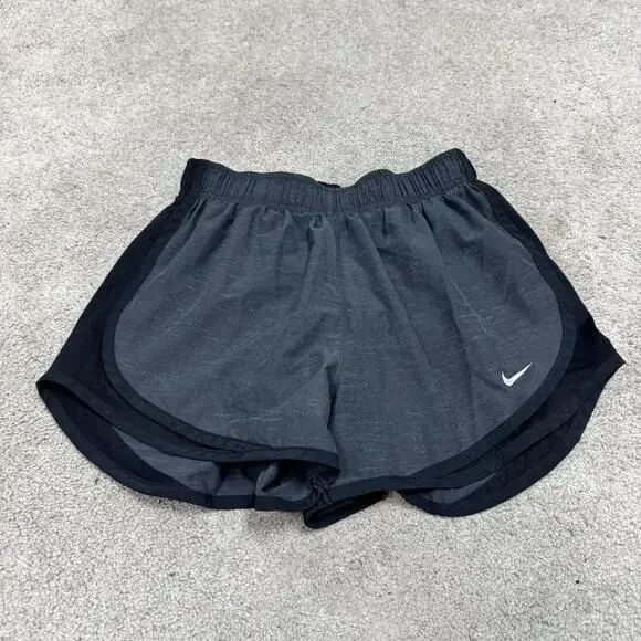 Nike Dri-Fit Shorts Gray Elastic Waist Women’s Size Small - Picture 5 of 11
